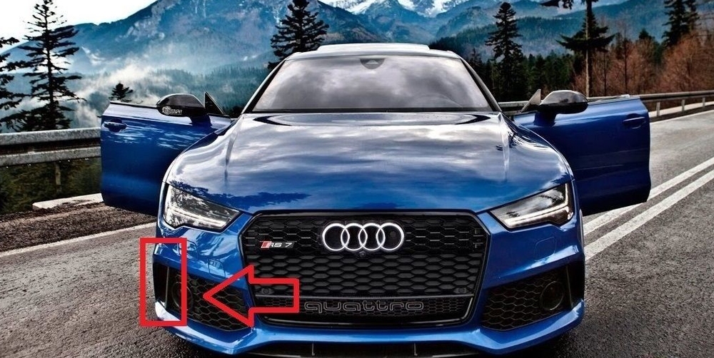 VAG AUDI Rs7 Sportback grotelių dangtelis originalus 4G8807796T94