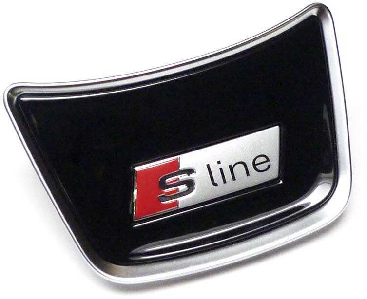 VAG Audi S line Medium A1 A6 A7 A8 Emblema su logotipu originali 4H0419673AINZ
