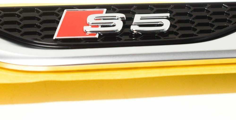 VAG AUDI S5 8W6 Priekinis Kairysis Sparnas Sparno S-Line Apdailos Logotipas 8W6853601CPUZ NAUJAS ORIGINALUS