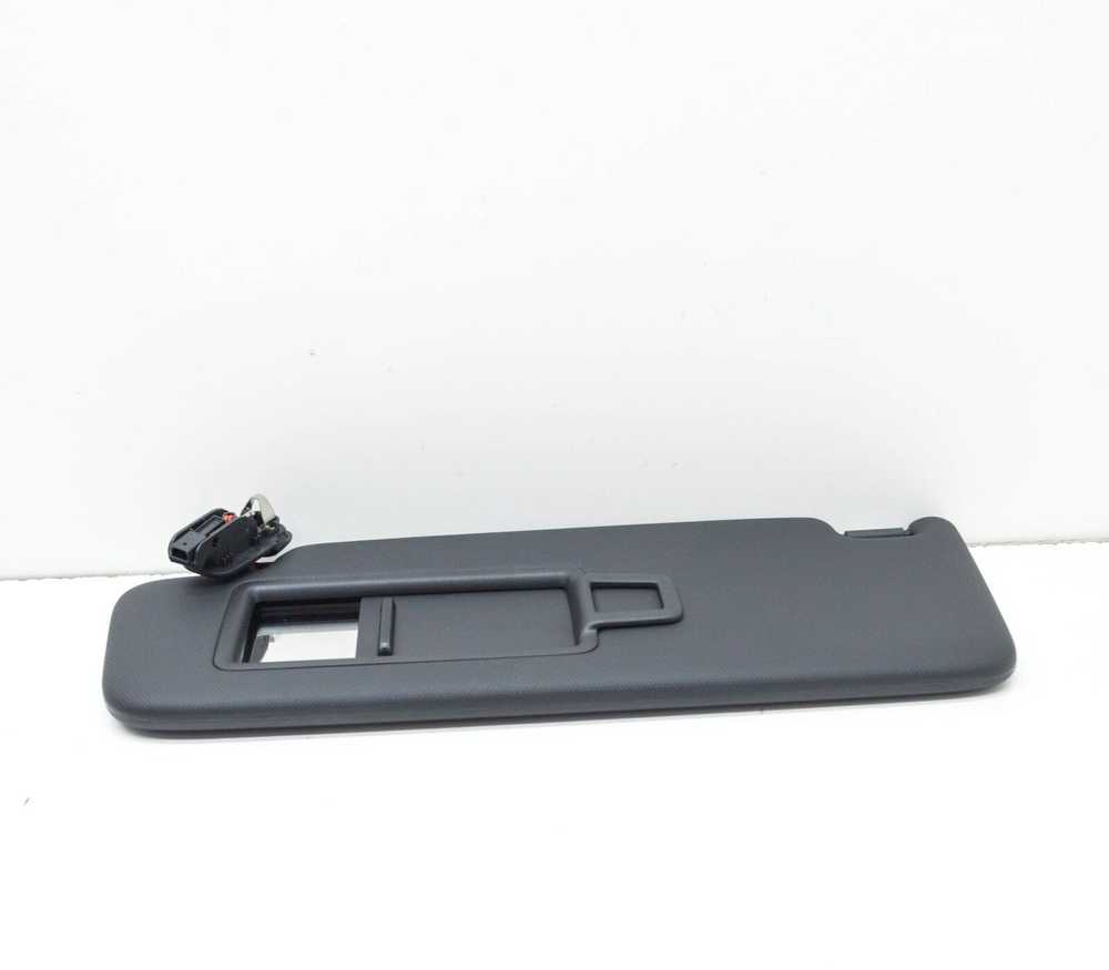 VAG "Audi" skydelis nuo saulės su veidrodėliu ir dangteliu originalus 8W0857551K7C0