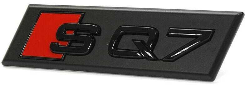 VAG AUDI SQ7 Q7 4M radiatoriaus grotelių emblema su ženkliuku originali 4M0853748BT94