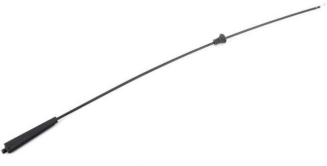 VAG AUDI TT 2007 - 2014 Juodas variklio dangčio atleidimo trosas 1095MM LHD originalus 8J1823535B