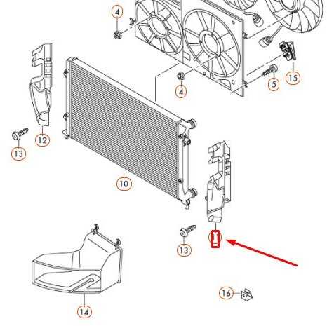VAG AUDI TT 8J MK2 KAIRĖS PUSĖS RADIATORIAUS ORO KREIPIANČIOJI 8J0121283A ORIGINALI