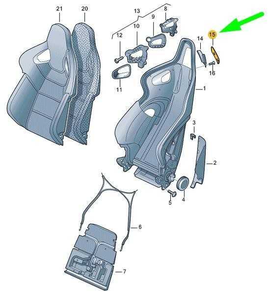 VAG AUDI TT 8J MK2 Priekinės dešinės pusės sėdynės diržo kreipiančioji apdaila originali 8H08814586PS