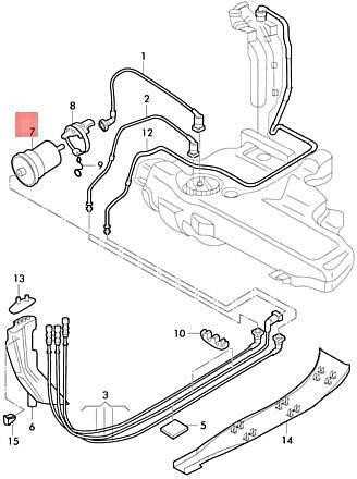 VAG Audi TT A4 A8 Volkswagen Beetle Jetta 2000 2001 2002 - 2010 Mann Degalų filtras 1J0201511A Originalus