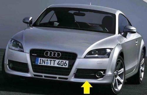 VAG Audi TT MK2 (06-14) 8J Priekinis bamperis kairės pusės rūko grotelės originalios 8J080768101C
