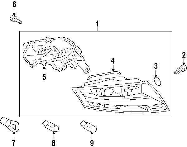 VAG AUDI TT MK2 06-14 O/S dešiniojo žibinto lemputės laikiklis remontas originalus 8J0945258A