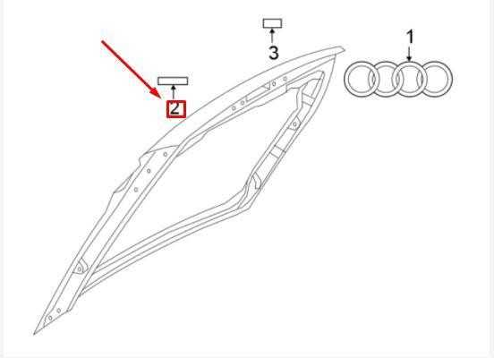 VAG AUDI TTRS Galinis bagažinės ženkliukas Juoda emblema Lipdukas Originalus 8S0853740A