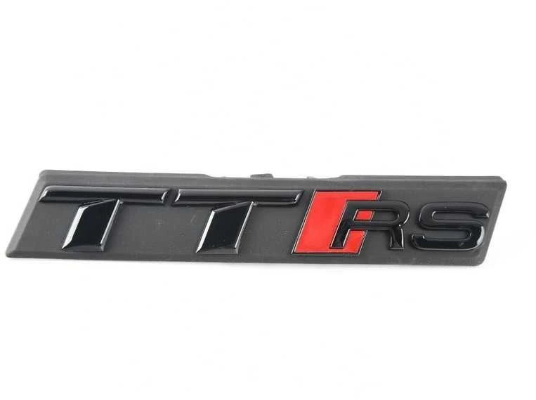 VAG AUDI TTRS priekinės radiatoriaus grotelės, juodos, Inscription ' TTRS ' originalios 8S0853736DT94