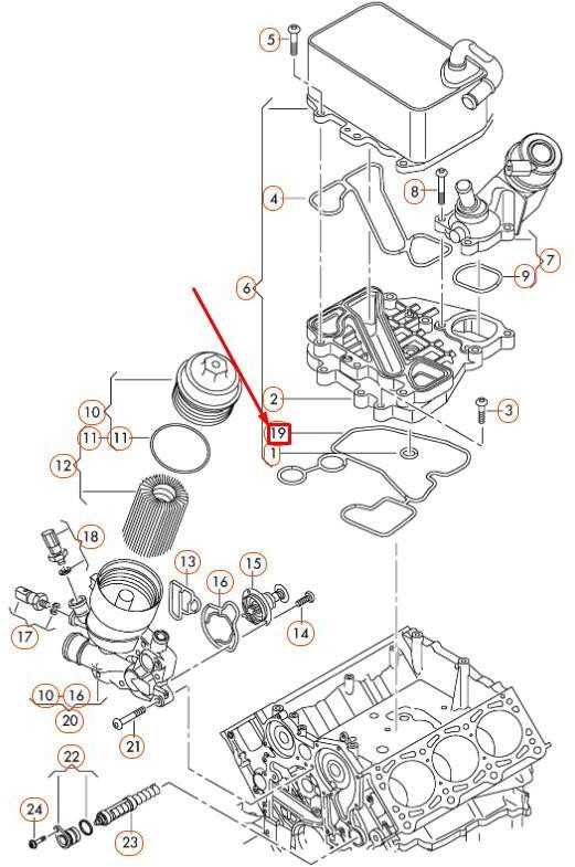 VAG "Audi" variklio alyvos aušintuvo tarpiklis, sandariklis Originalus 059117070
