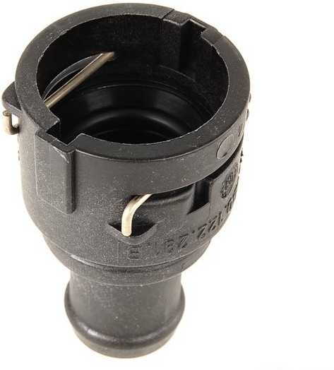 VAG Audi Volkswagen VAICO radiatoriaus aušinimo skysčio žarnos adapteris apatinis V109858 3B0122291B originalus
