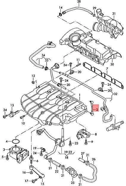 VAG AUDI VW A3 S3 Sportback Lim. quattro. Jungiamoji traukė originali 06F133247