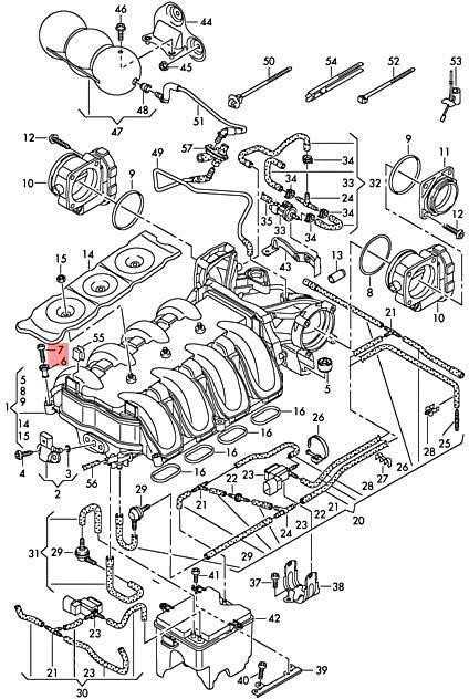 VAG AUDI VW A4 Avant S4 Cabrio quattro amortizacijos įvorė 06E133588 originali