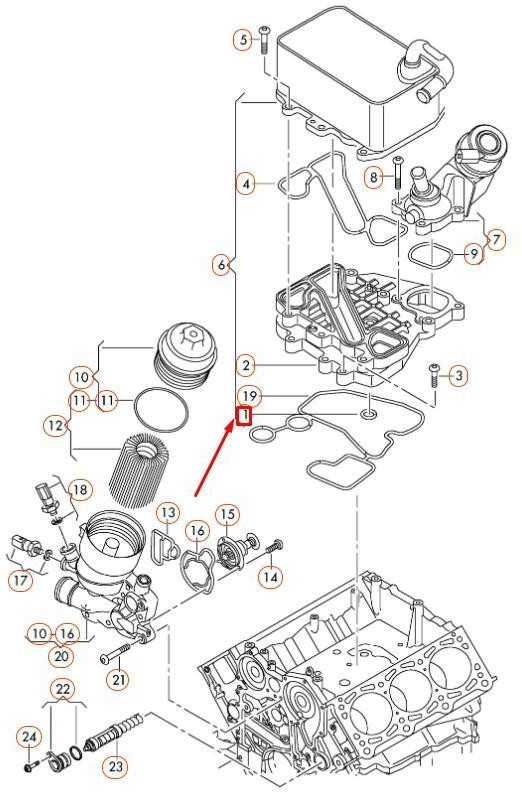 VAG AUDI VW alyvos aušintuvo tarpiklis originali 059117070A