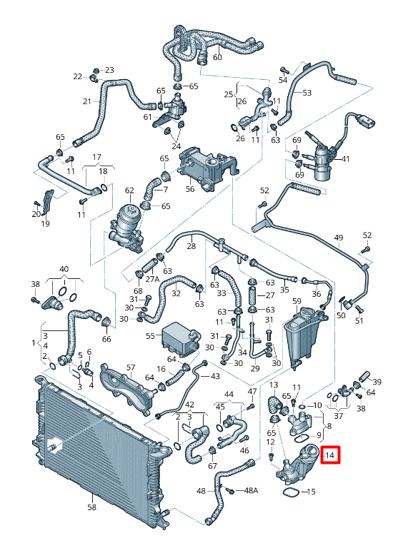 VAG AUDI VW Audi Q5 Touareg 8RB 7P6 reguliavimo vožtuvas originalus 059121737AM