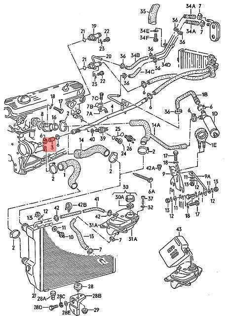 VAG AUDI VW aušinimo skysčio žarna 034121063C Originali