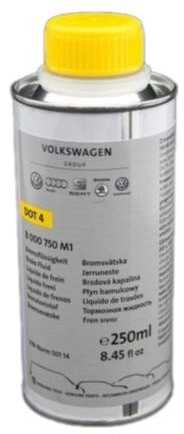 VAG Audi VW SEAT Škoda stabdžių skystis DOT4 originalus B000750M1