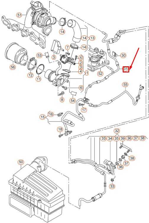 VAG Audi VW Seat Škoda Vakuuminė žarna Išmetamųjų dujų recirkuliacijai originali 04L131051C