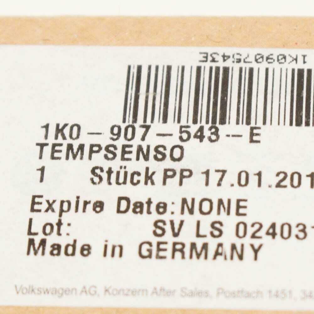 VAG Audi VW Skoda Seat kabinos oro temperatūros jutiklis originalus 1K0907543E
