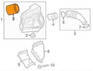 VAG Audi VW variklio oro filtras originalus 4G0133843