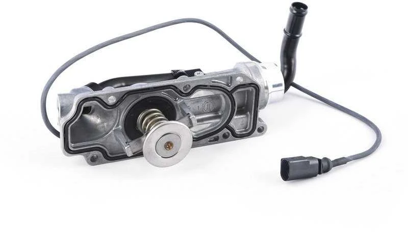 VAG Aušinimo Skysčio Reguliatoriaus Korpusas AUDI A8 2003-2010 VW PHAETON 2002-2016 VW TOUAREG 2002-2010 Originalus 07D121111AP