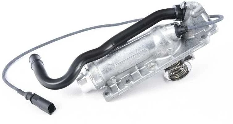 VAG Aušinimo Skysčio Reguliatoriaus Korpusas AUDI A8 2003-2010 VW PHAETON 2002-2016 VW TOUAREG 2002-2010 Originalus 07D121111AP