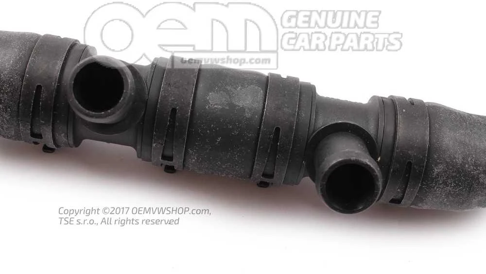 Vag Aušinimo Šlaunis Volkswagen Golf R32 2003 2004 Originalus 1J0122051BD