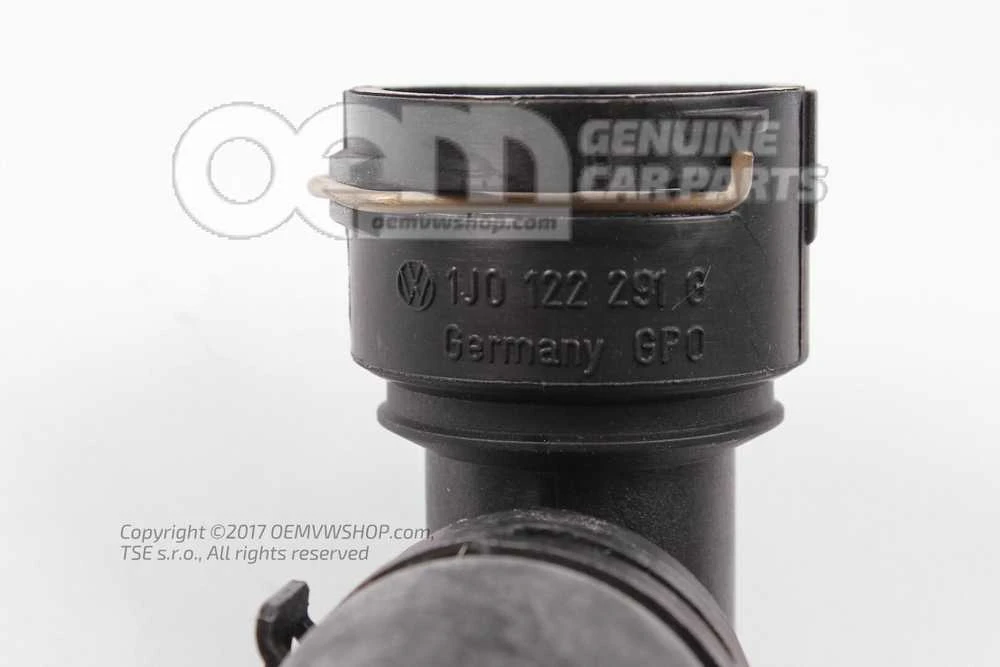 Vag Aušinimo Šlaunis Volkswagen Golf R32 2003 2004 Originalus 1J0122051BD