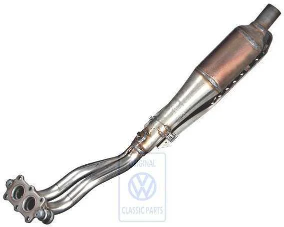 Vag Ausplūdo Vamzdis Su Katalizatoriumi Golf Mk4 1998 2001 Originalus 1J1253058NX