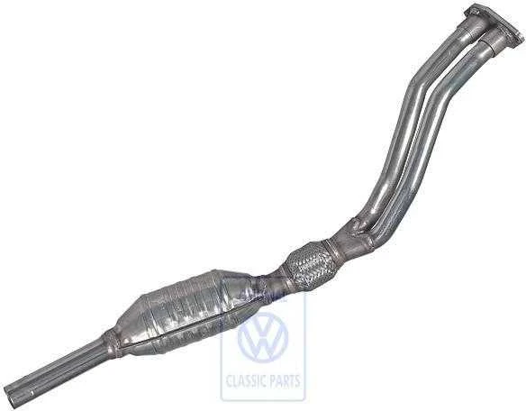 Vag Auspučių Vamzdis Su Priekiniu Tylintuvu Passat B5 1997 2000 Originalus 3B0253095CG