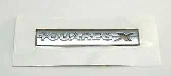 VAG AUTENTIŠKAS OEM Chromo Savisandarus TOUAREGX Ženklelis VW Touareg 7P5 7P6 7P68536882ZZ