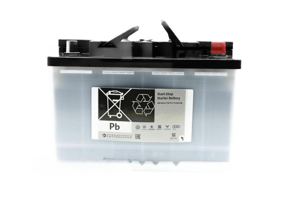 Vag Baterija Pripildyta Ir Iskrauna Audi A3 A5 A6 A7 A8 Q2 Q3 Originalus 000915089AC