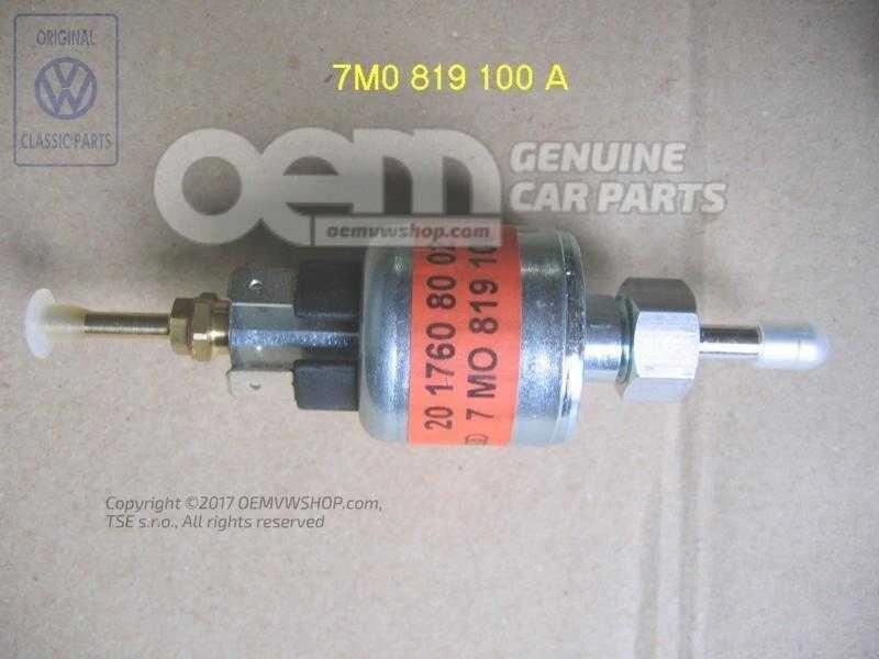 Vag Benzino Pompa Volkswagen Transporter 7D 1996 2004 Originalus 7M0819100A