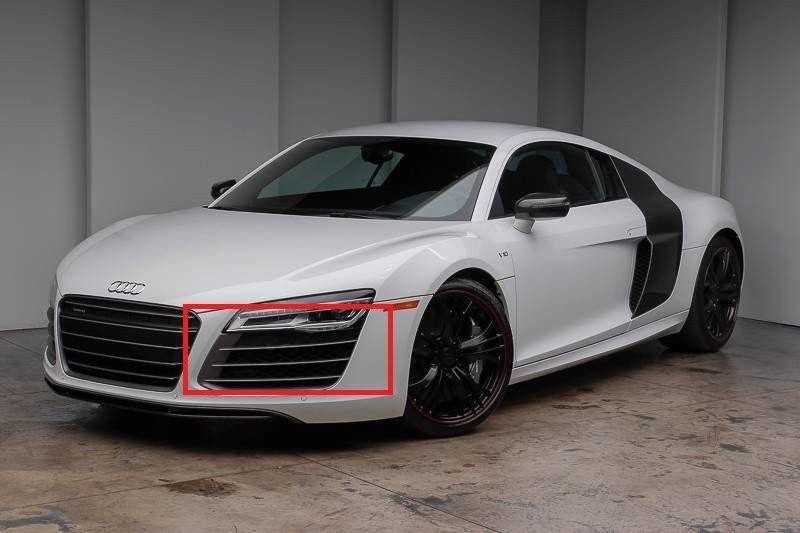 Vag Blizgus Juodas Tinklas Audi R8 2007 2015 Originalus 420807679AT94