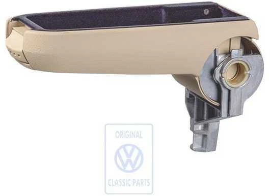 VAG Bora Golf Mk4 Passat B5 Armrest Žemutine Dalis Šviesus rusvai gelsvas Originalus 3B0867174Q70