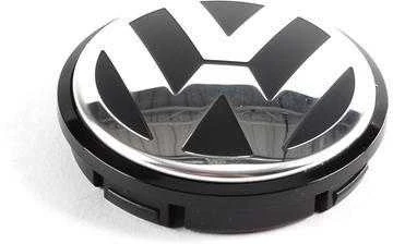 VAG Chromuotas Juodas Dangtelis VW GOLF IV 2003-2005 Originalus 1J0601171XRW