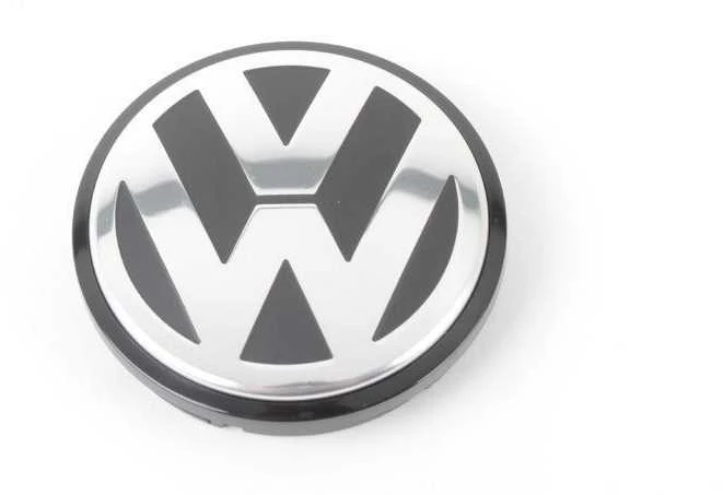 VAG Chromuotas Juodas Dangtelis VW GOLF IV 2003-2005 Originalus 1J0601171XRW