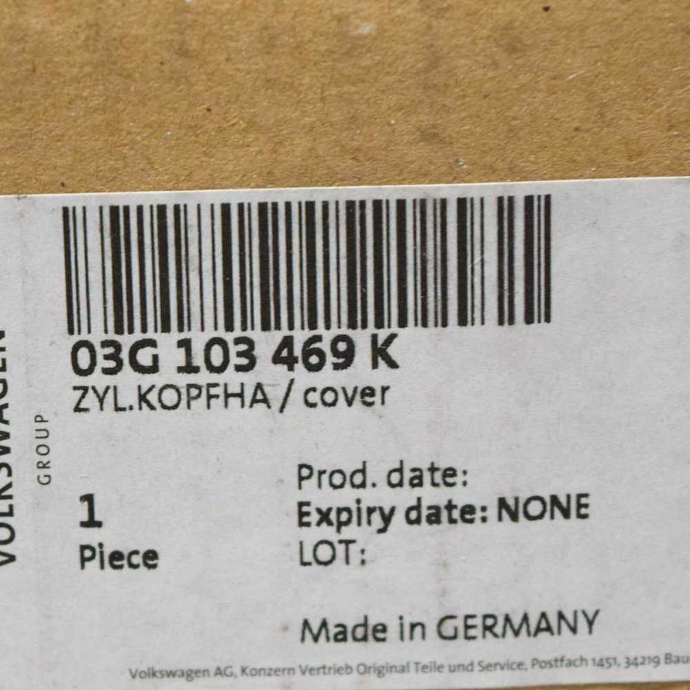 VAG Cilindro Galvutės Dangtelis Audi A4 A6 2005-2008 Originalus 03G103469K