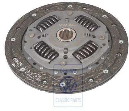 Vag Clutch Disc Polo 6R 9N 9N3 2002 2010 Originalus 038141031R