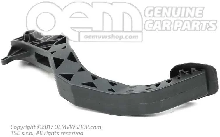 VAG Clutch Pedal Satin Juodas Volkswagen Polo Fox Gol Originalus 6Q1721321C01C