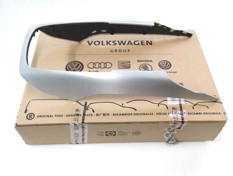 VAG Dangčio Rėmas Iš Aliuminio Šlifuotas Sidabras Audi A6 A7 RS6 RS7 2011-2018 Originalus 4G0864261K1NK