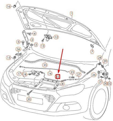 Vag Dangčio Užrakto Trosas Volkswagen Scirocco 09-14 Originalus 1K8823531B