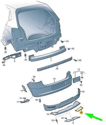 VAG dangtelio dangtelis Satin Juodas originalus 6R68074419B9