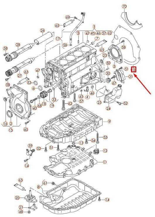 VAG Dangtelis 038103647AB Originalus 038103647AB Audi A4/Av