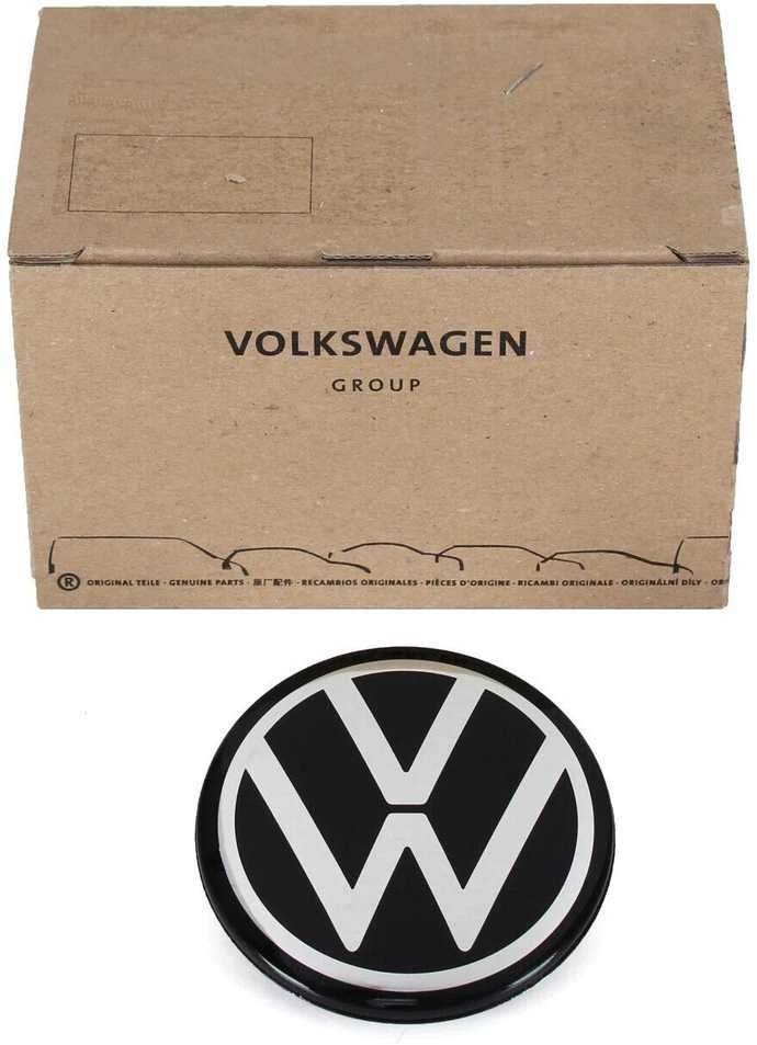 VAG "Volkswagen Arteon Golf Tiguan" juodos spalvos chromo apvadas originalus 5H0601171FOD