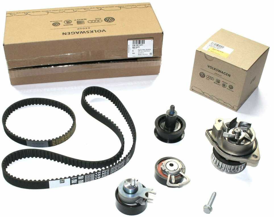VAG Dantytųjų Diržų Remonto Rinkinys Volkswagen Golf Polo Beetle Originalus 036198119C