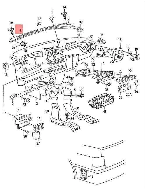 Vag Deflektorius Volkswagen Golf Cabrio 2000 2002 Originalus 1E1819416