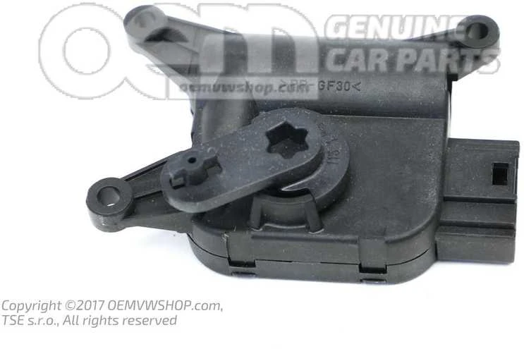 VAG Defrost Flap Adjustment Motor Audi TT Volkswagen Golf Originalus 1J2907511E