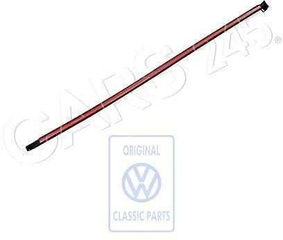 Vag Dekoratyvinė Stogų Juostelė Satin Juodas Volkswagen Corrado 50 1989-1995 Originalus 53585370501C