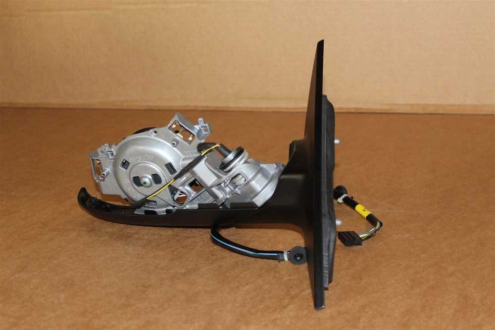 VAG Dešinės pusės elektrinis veidrodis Audi A3 Cabrio 08-13 RHD 8P7858532BE 3FZ Naujos kartos Audi